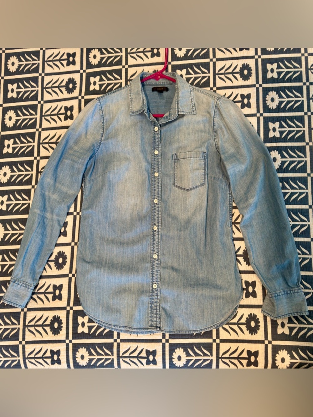 J. Crew Chambray Denim Shirt